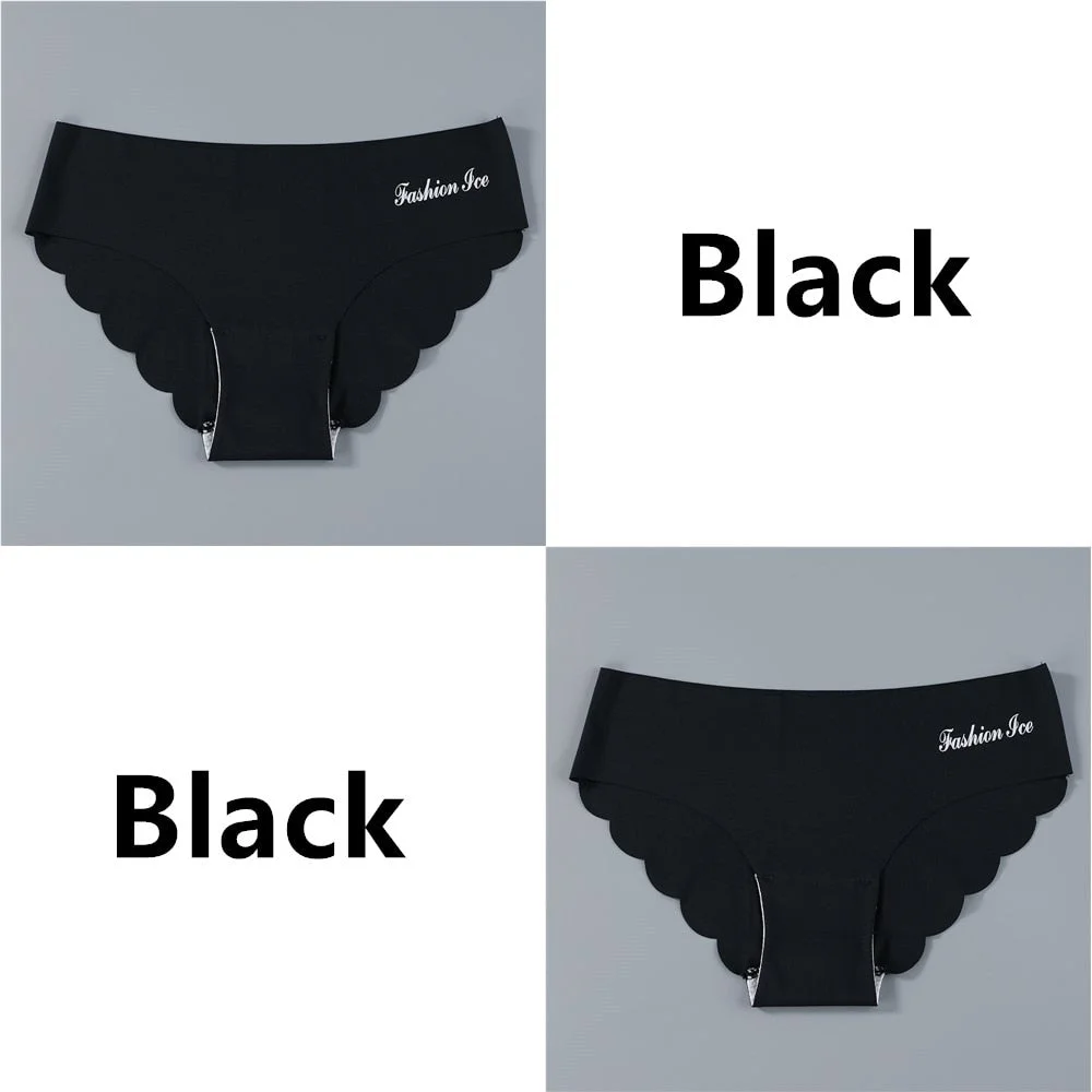 Seamless Women Pantys Girls Thongs Low Waisted Soft Woman Panties Briefs Fashion Solid Colors M-XL Sexy Underpants For Women New