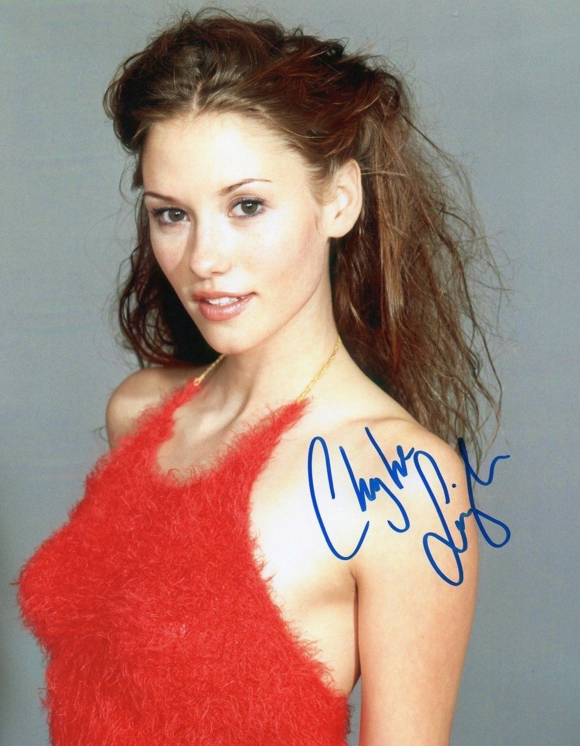 CHYLER LEIGH AUTOGRAPHED SIGNED A4 PP POSTER Photo Poster painting PRINT 3