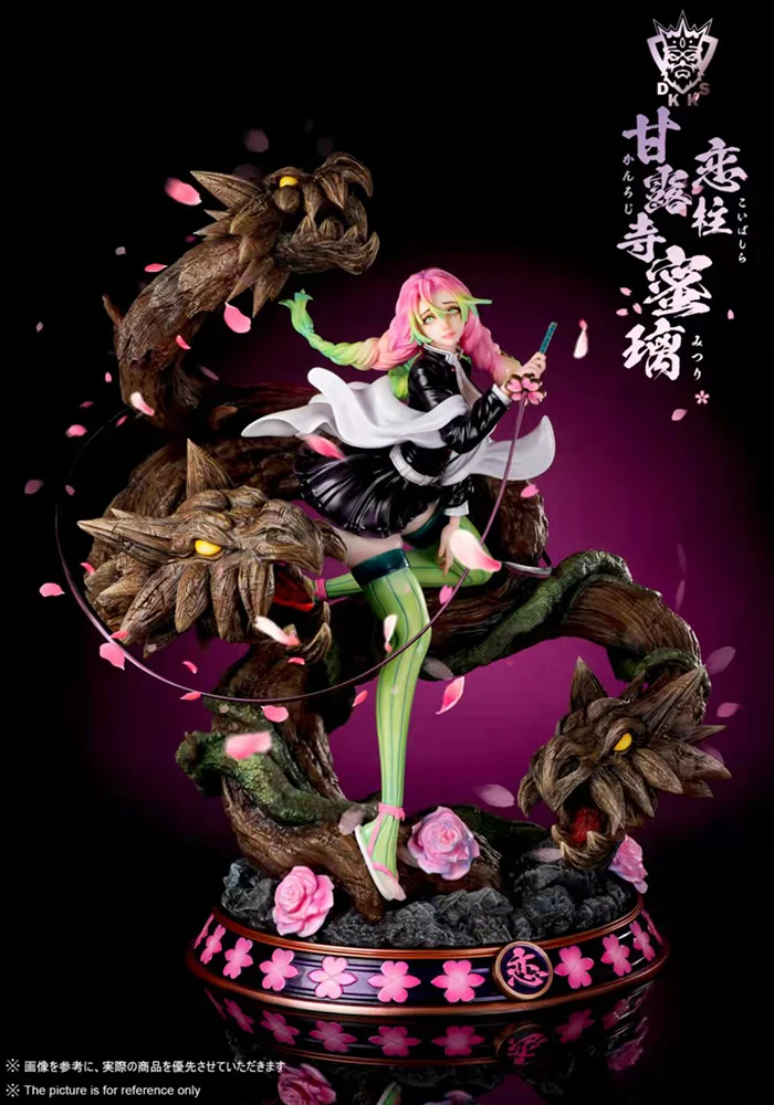 1/4 Scale Kanroji Mitsuri with LED - Demon Slayer: Kimetsu No Yaiba Resin Statue - Dark King Studios [Pre-Order]-shopify