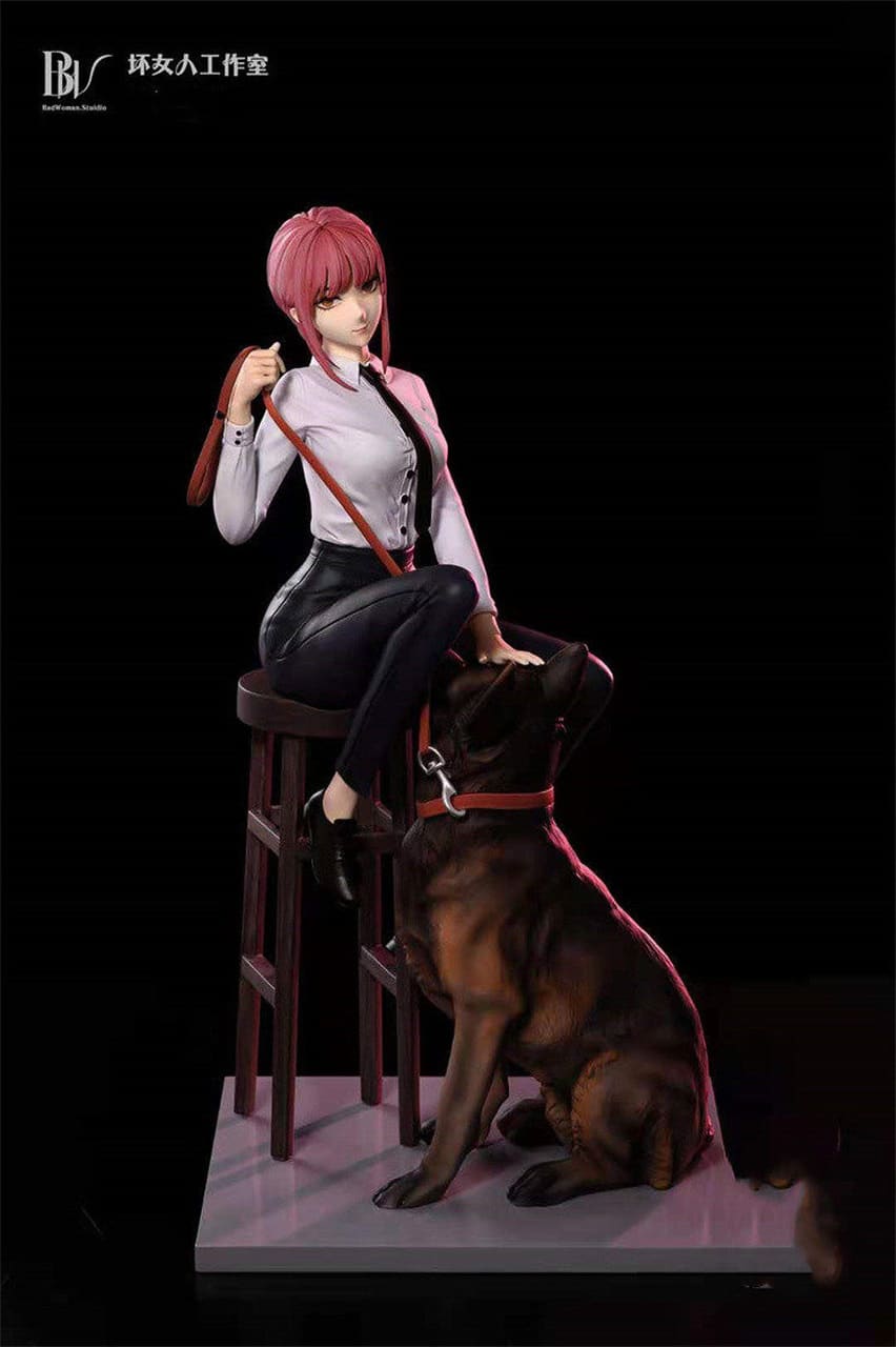 Bad Woman Studio Chainsaw Man Makima 1/4 Standard GK Statue  Ex Version 【IN-Stock】