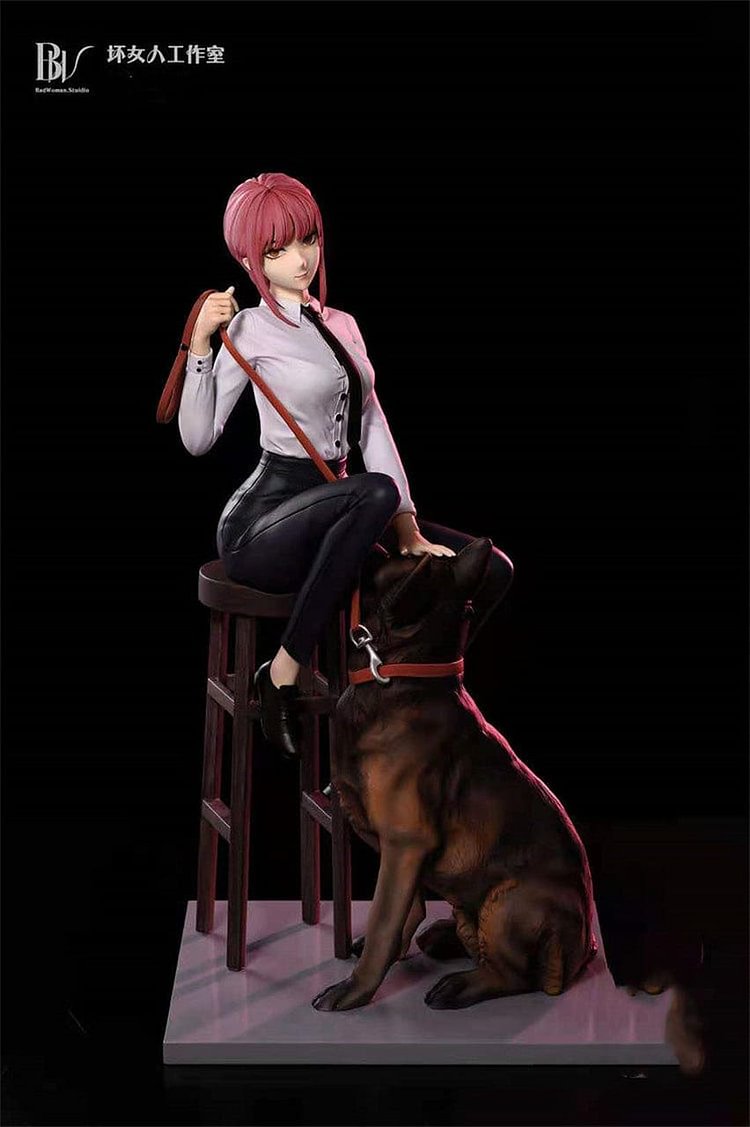 Bad Woman Studio Chainsaw Man Makima 1/4 Standard GK Statue  Ex Version 【IN-Stock】