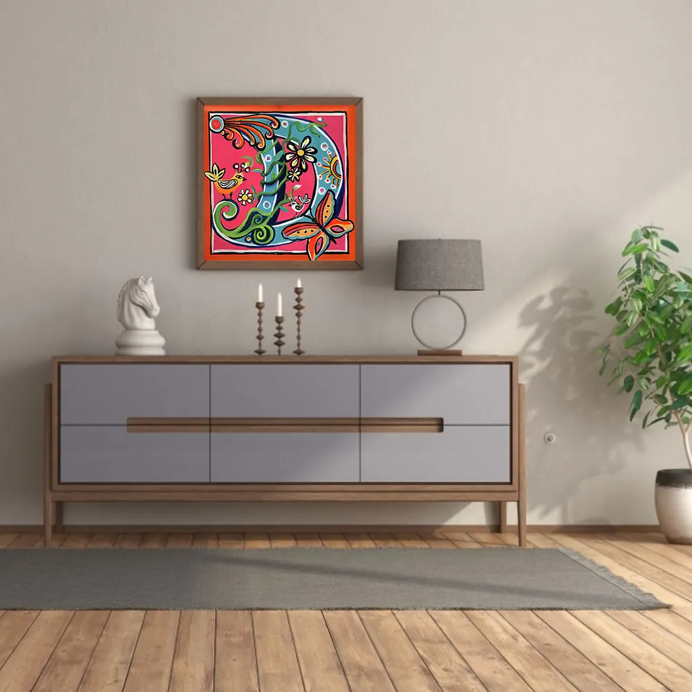 Full Round Diamond Painting 30*30cm - Cartoon Drawing