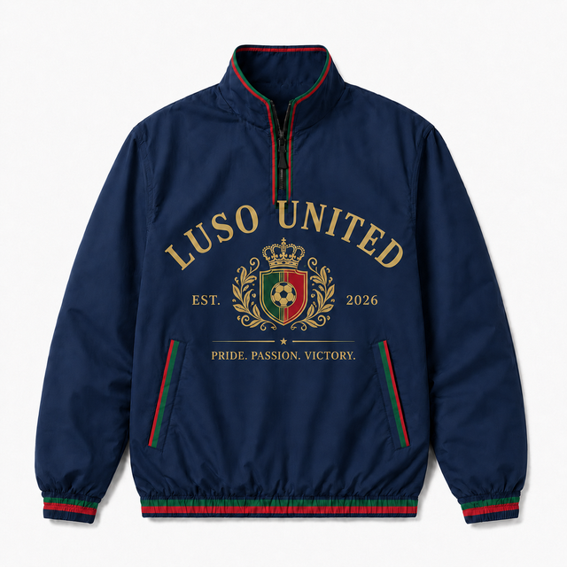 Varsity Luso United Half Zip Pullover