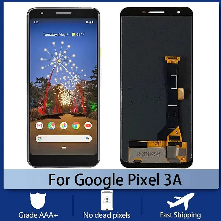 Original For Google Pixel 2 3 3A 4 XL Mobile Phone Screen For Pixel 5A 6A 7A  5 6 7 Pro Tela LCD Display Touch Screen Digitizer