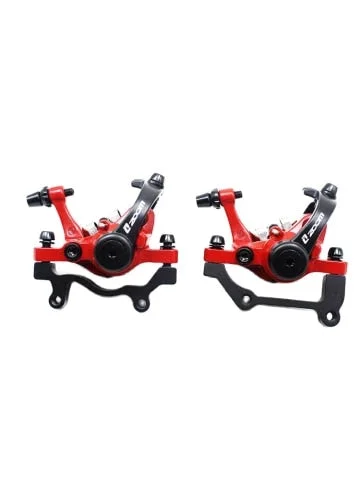 pornhint Pornhint ZOOM Bicycle Disc Brake Aluminum Alloy F160 R160 Mountain Road MTB Bike Mechanical Caliper Disc Brakes Cycling Double Brake