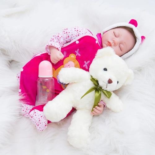 22" Little Maria Full Silicone Reborn Baby Doll Girl - rebornshoppe