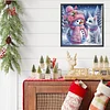 Schneemann 5d DIY Diamond Art Malerei Sets spezielle Form Teilbohrer Kunst 30x30cm