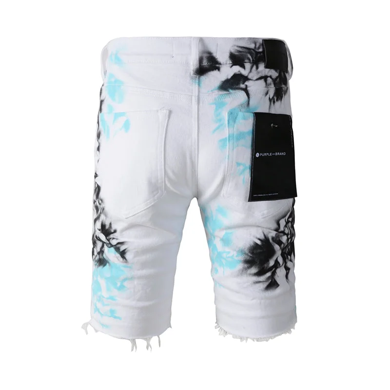 Purple Fashion Jeans 5065