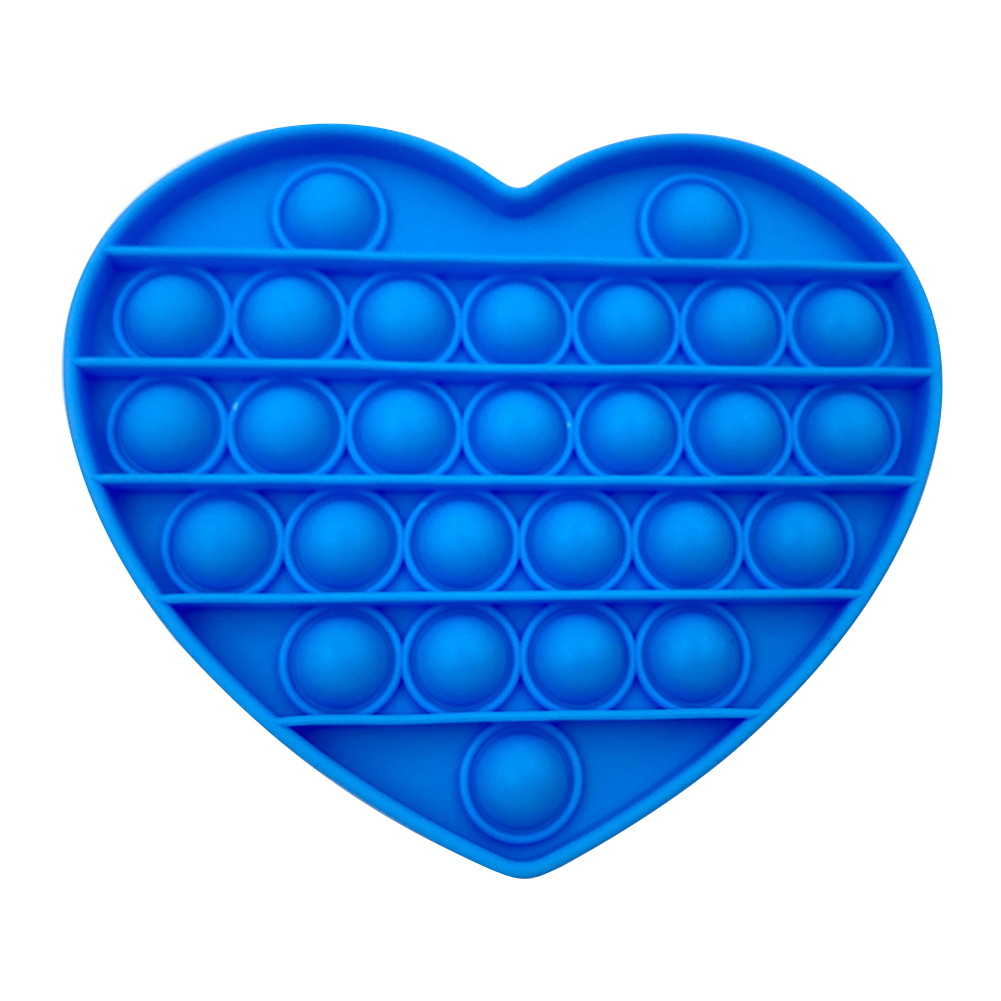 

Push Bubble Fidget Sensory Toys Antistress Vent Squeeze Toys (Blue), 501 Original