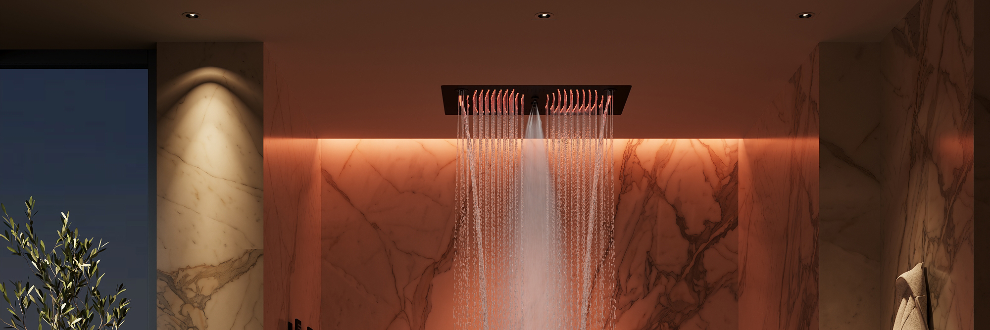 LED Shower System