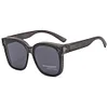 Mirror Myopia Sunglasses Men's Trendy Polarized Anti-UV Driver Driving Sunglasses