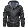 💥2025 New Arrivals!Men's Leather Fashion PU Leather Jacket Men's Coat