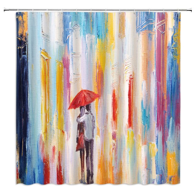 

Shower Curtain – Watercolor Flower-180*180cm, 501 Original