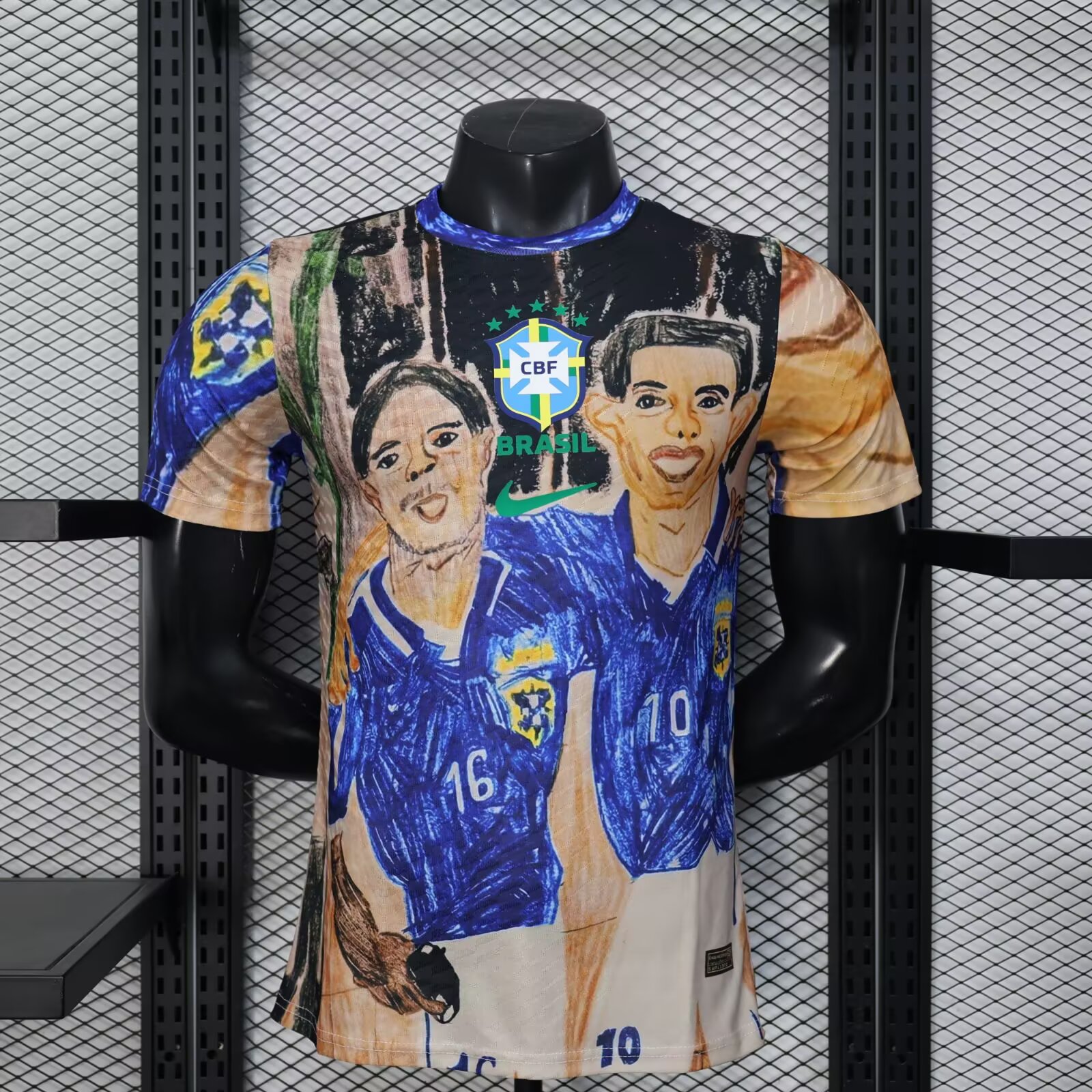 2026 Player Version Brazil Special Edition Football Jersey（The player version jersey is a bit tight, please pay attention to the size selection）