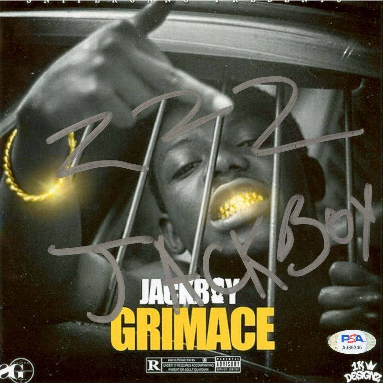 Jackboy Signed Autographed 8x8 Photo Poster painting Grimace