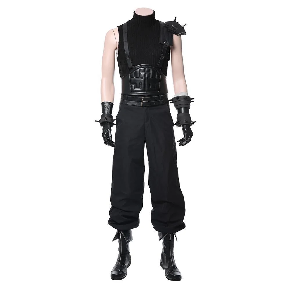FF7 Final Fantasy Vii 7 Remake Version Cloud Strife Cosplay Costume