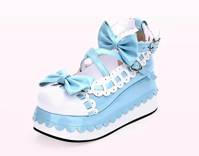 VCshoes Woman Girl Lolita Cosplay Shoes Lady High Trifle Heels Pumps Women Princess Dress Party Shoe 9896