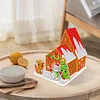 DIY Christmas House Diamond Painting Wooden Desktop Decor