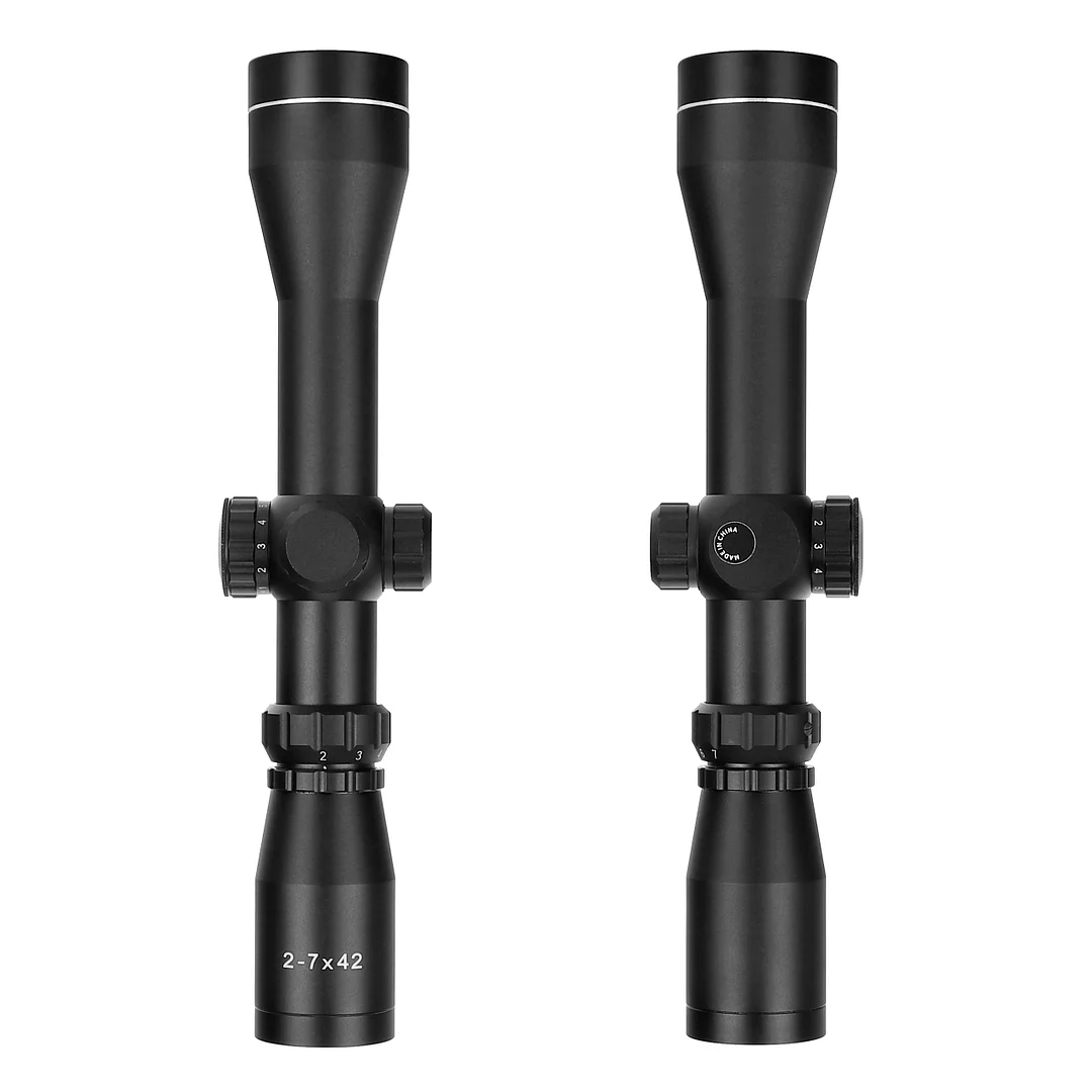 ohhunt® 2-7X42 Dual Illuminated Tube Diameter 30mm Pistol Scope Long Eye Relief Scout Scope