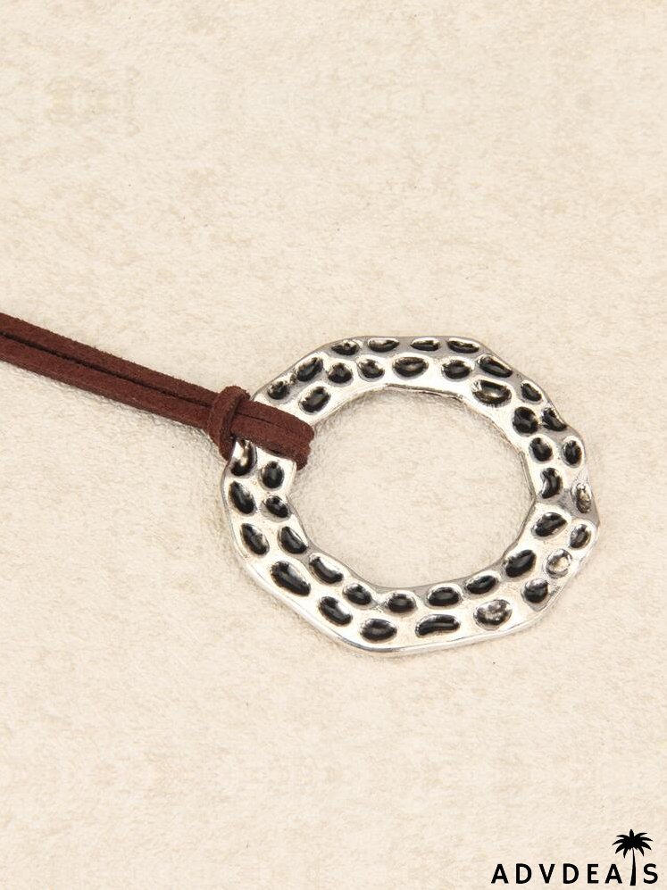 Geometric Charm Necklace