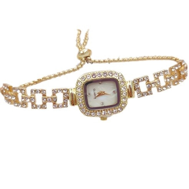 Elegant Luxurious Solid Color Telescopic Rope Quartz Watch Women’s Watches