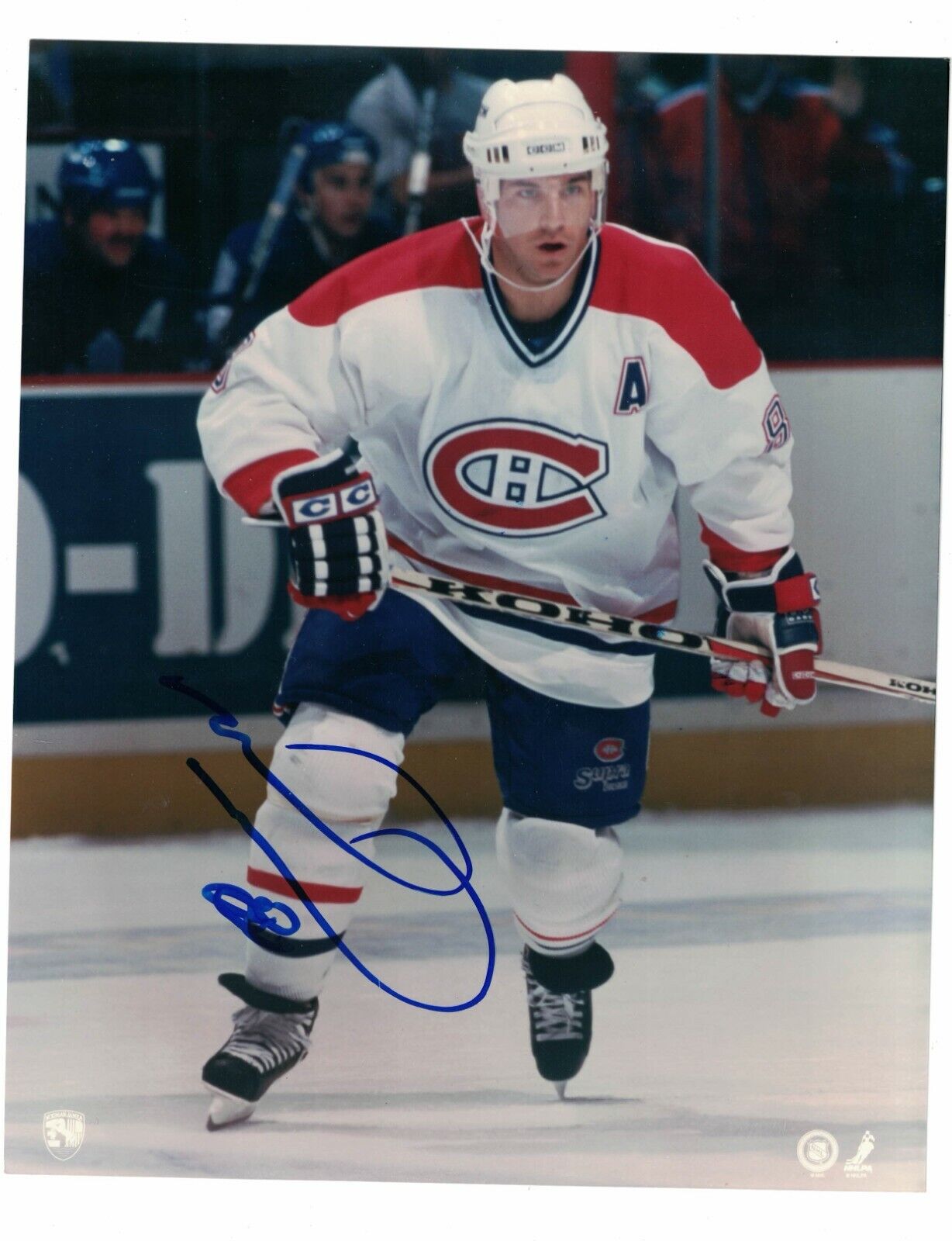 Mark Recchi Montreal Canadiens Signed 8 x 10