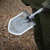Portable Tactical Foldable Shovel Multitool for Hiking Emergency Use