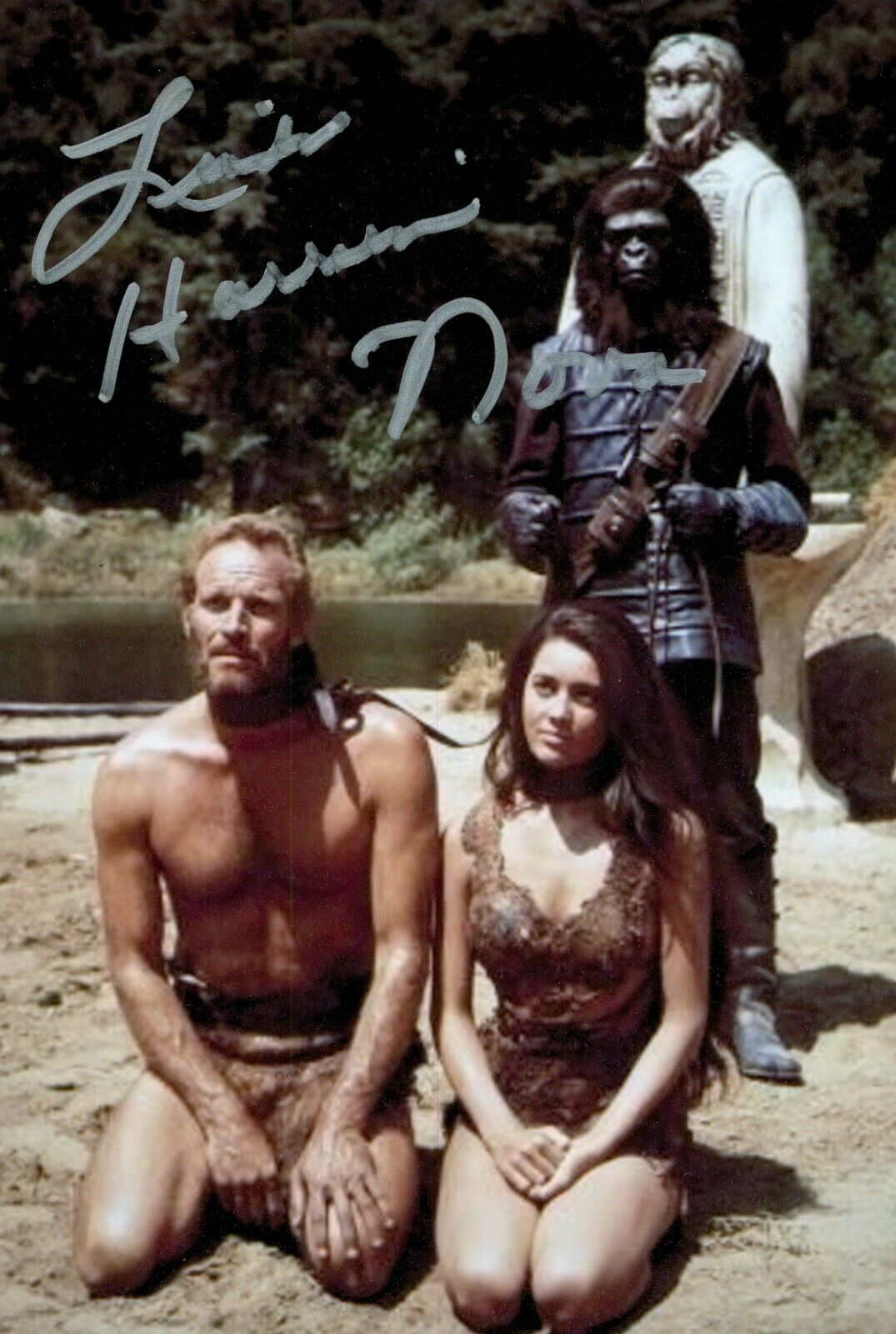 Linda Harrison Signed 6x4 Photo Poster painting Beneath the Planet of the Apes Autograph + COA