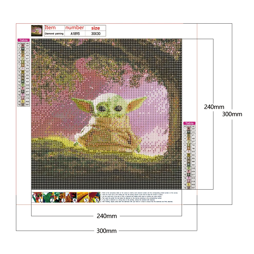 Full Round Diamond Painting 30*30cm - Judah