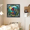Diamond Painting-DIY Full Round Drill Stained Glass Art Fish