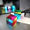 K9 Colored Crystal Cube Polishing and Color Printing Process to Make Crystal Cube Ornaments