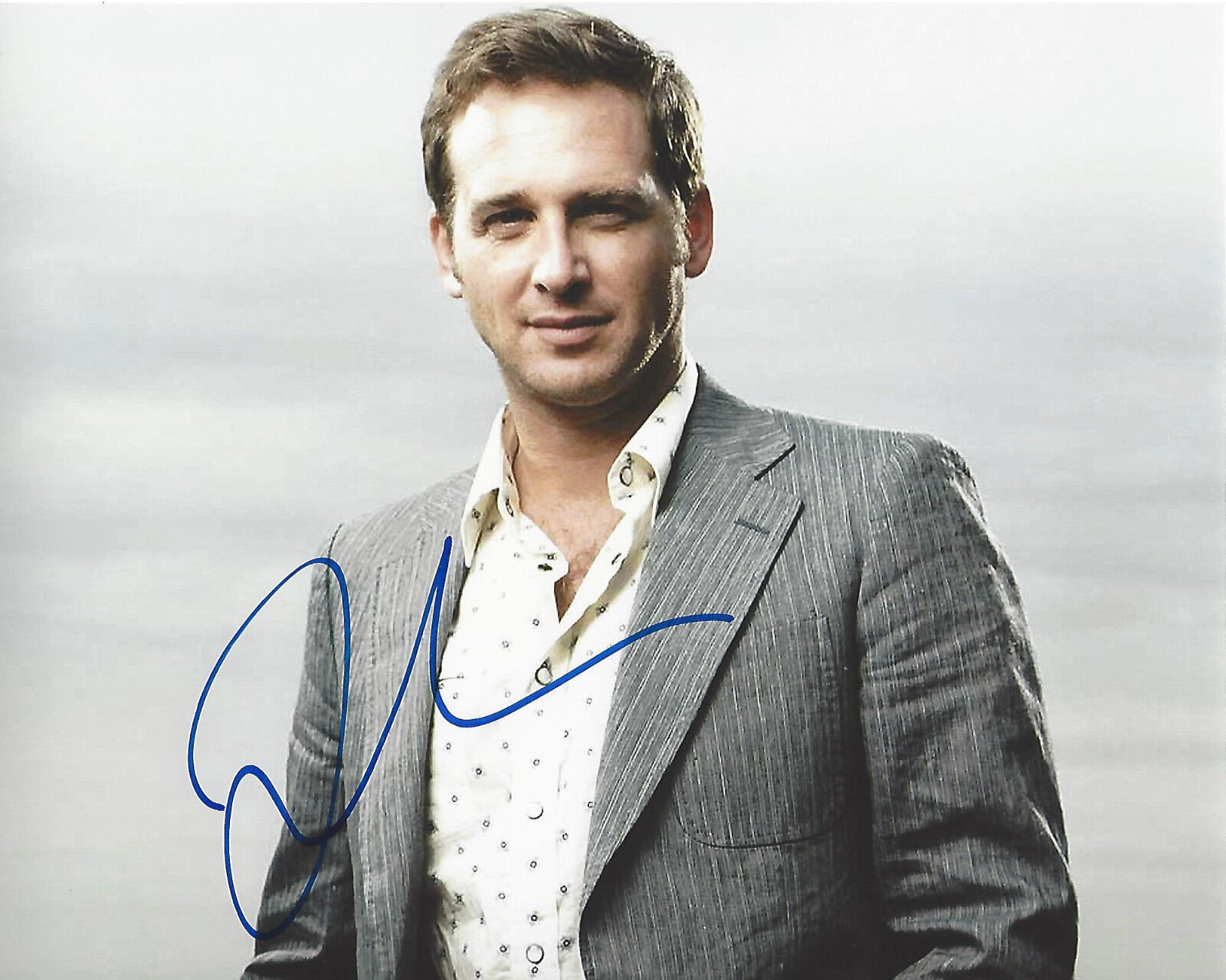 JOSH LUCAS HAND SIGNED AUTHENTIC STEALTH 8X10 Photo Poster painting C w/COA GLORY ROAD ACTOR