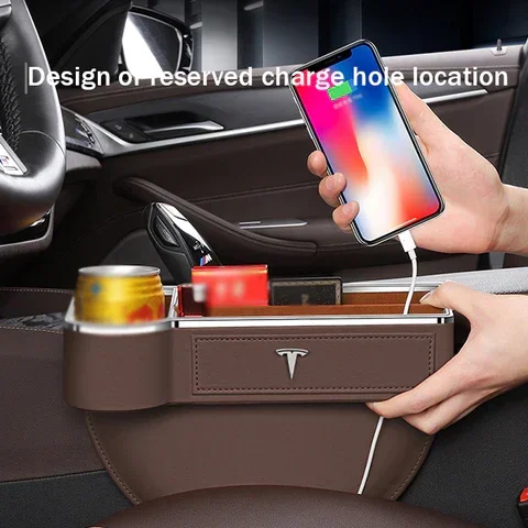 Car Mounted Crevice Water Cup Storage Box Multifunctional Storage Box