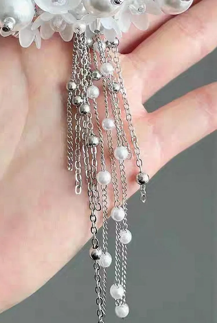 Two Layer Pearl Choker Necklace for Women