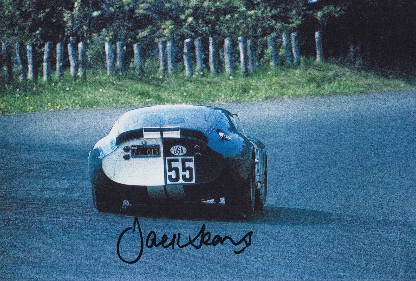 Jack Sears Hand Signed 12x8 Photo Poster painting Le Mans Autograph