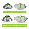 🧑‍🍳kitchen Artifact🥳Stainless steel folding vegetable steamer (🔥New Year's discount🔥  ())