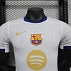 Joyfball 2025/2026 Player Version Barcelona Special Edition White Football Jersey 1:1 Thai Quality（The player version jersey is a bit tight, please pay attention to the size selection）