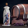 DIY Diamond Painting Wine Bags Diamond Art Liquor Bottle Covers Kit(Hummingbird)