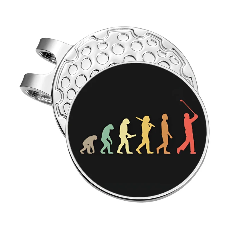 Golf Mark Cap Clip Metal Magnetic Ball Marker