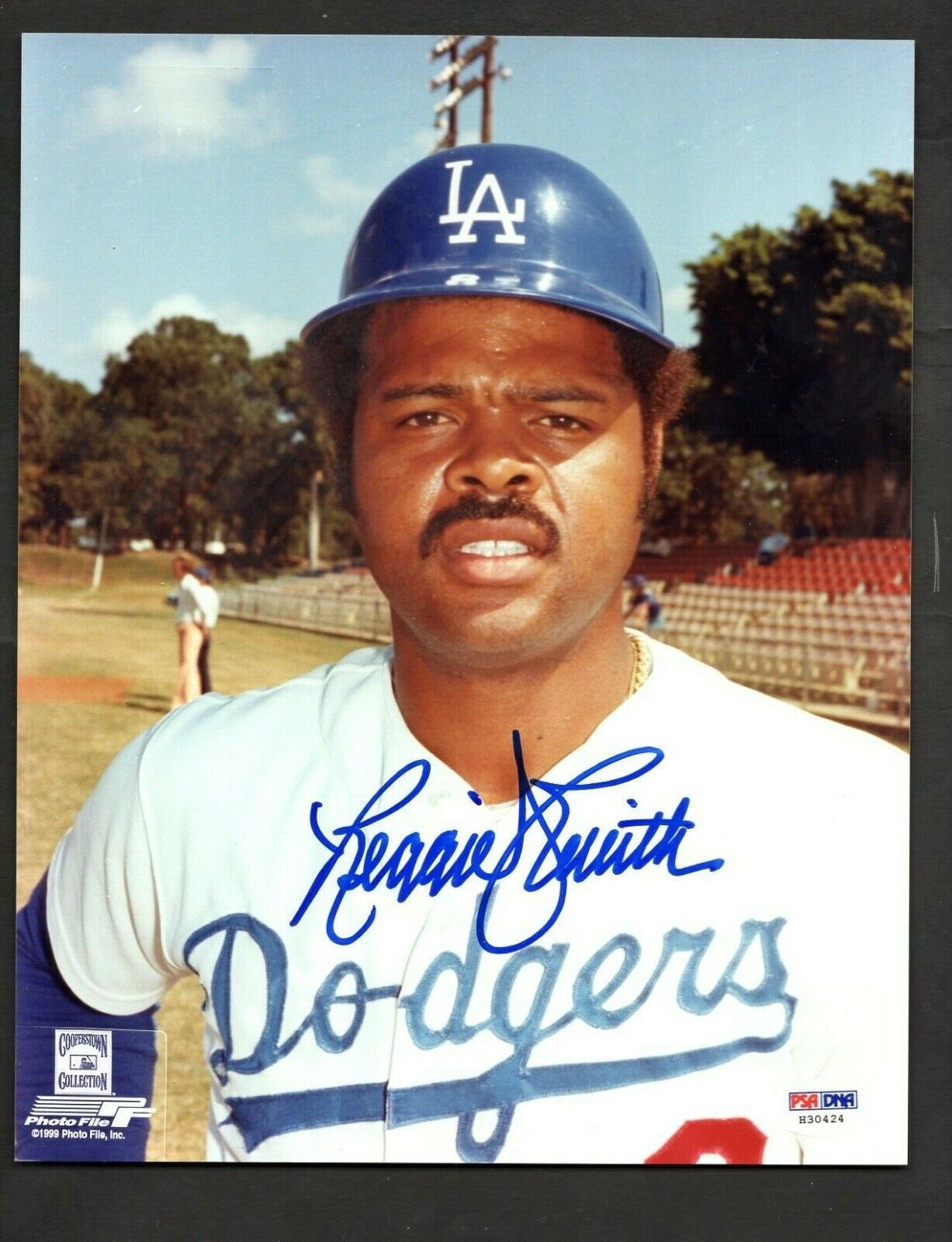 Reggie Smith Signed 8 x 10 Photo Poster painting PSA/DNA Los Angeles Dodgers SHIPPING IS