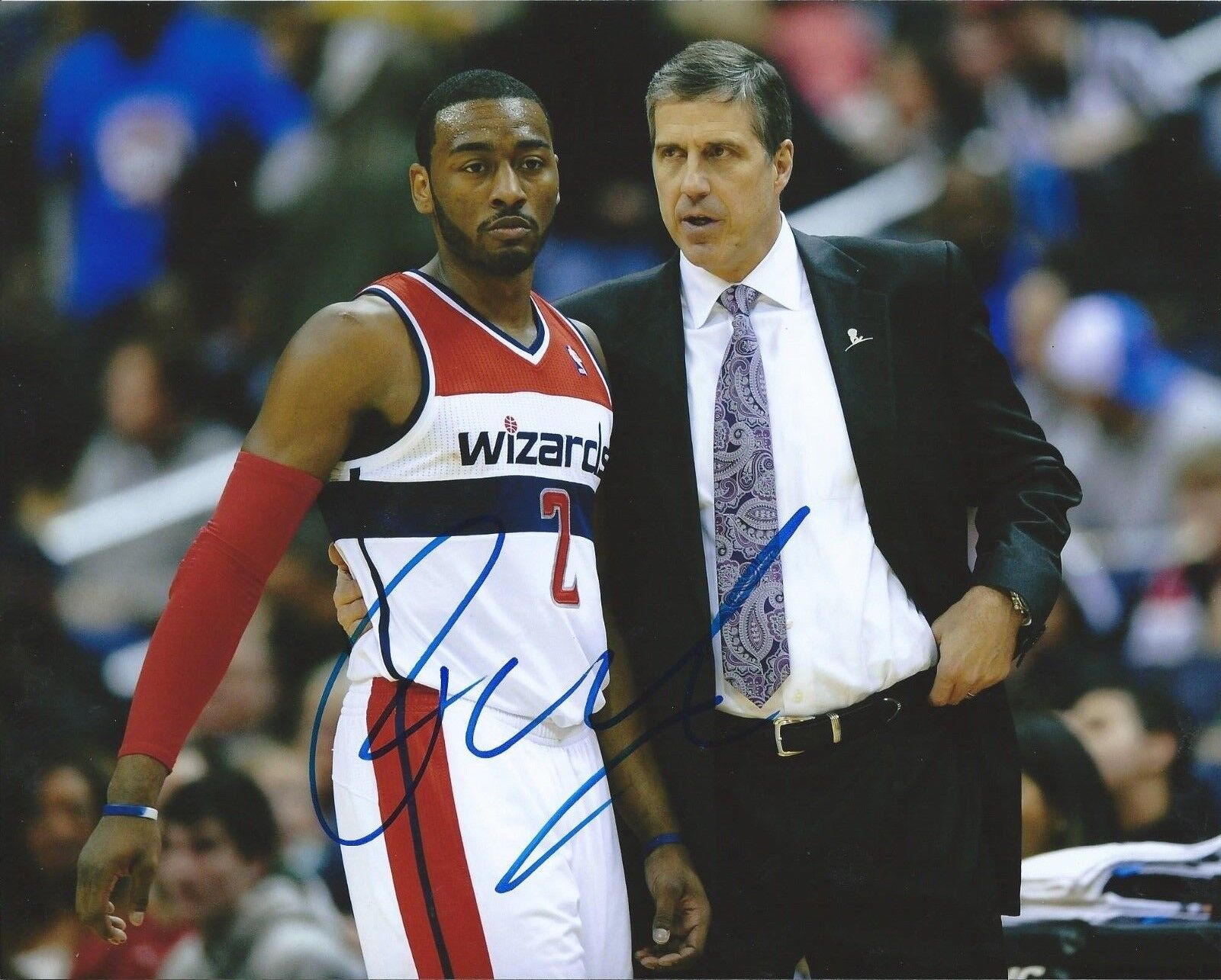 RANDY WITTMAN signed autographed WASHINGTON WIZARDS 8x10 Photo Poster painting w/COA