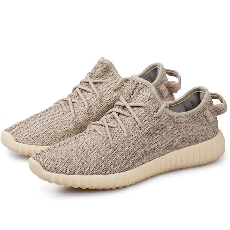 Unisex  Weave Super Light Casual Walking Shoes Breathable Woman Man Confort Mesh Flats Sports Shoes Wear-resistant Sneakers