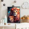 Diamond Painting-DIY Full Round Drill Lion