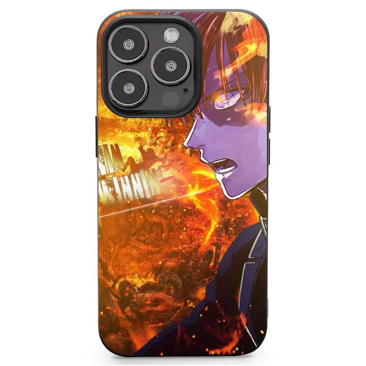 Shoto Todoroki Anime My Hero Academia Phone Case(41) Mobile Phone Shell IPhone 13 and iPhone14 Pro Max and IPhone 15 Plus Case - Heather Prints Shirts