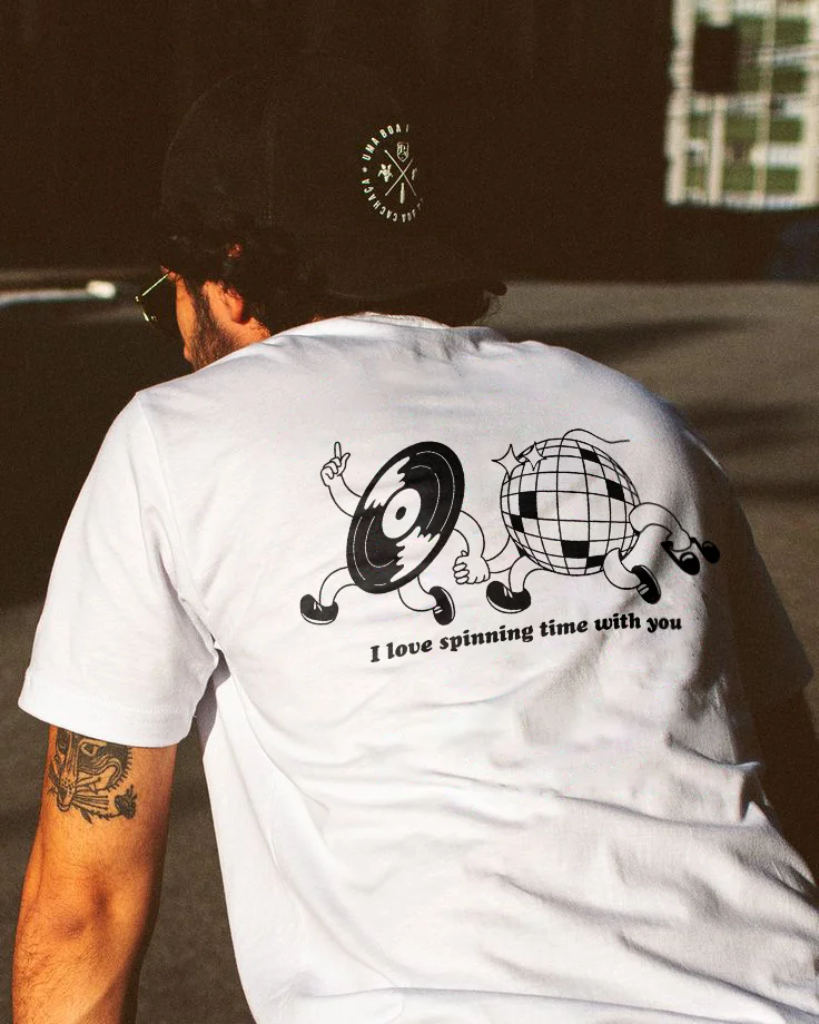 I Love Spinning Time With You T-shirt