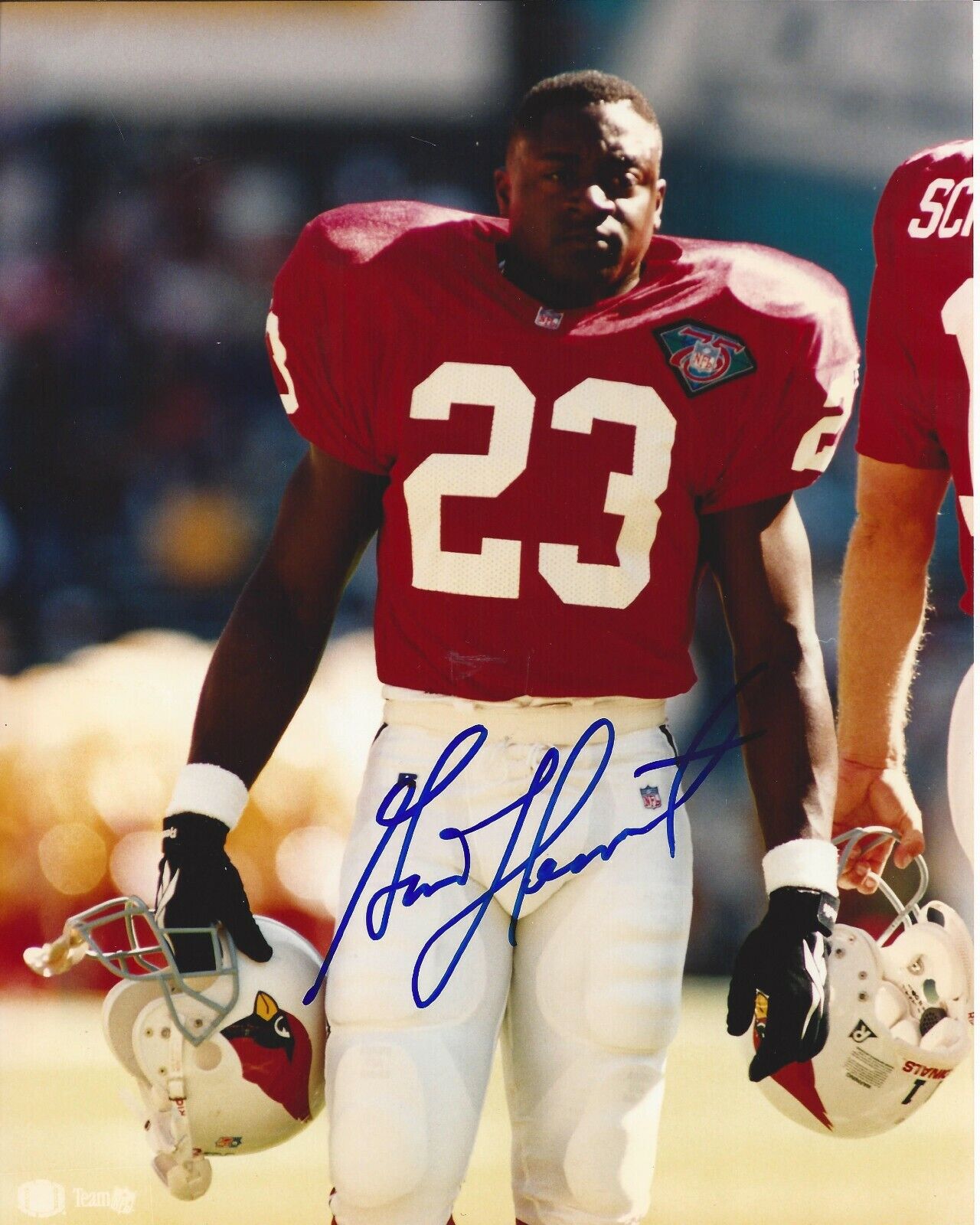 Garrison Hearst Autographed 8x10 Arizona CardinalsA996