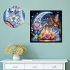 Diamond Painting-DIY Crystal Rhinestone Crescent Butterfly