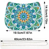 DIY Diamond Painting Crochet Double sided Drills Special Shaped Crossbody Shoulder Chain Bag Kit