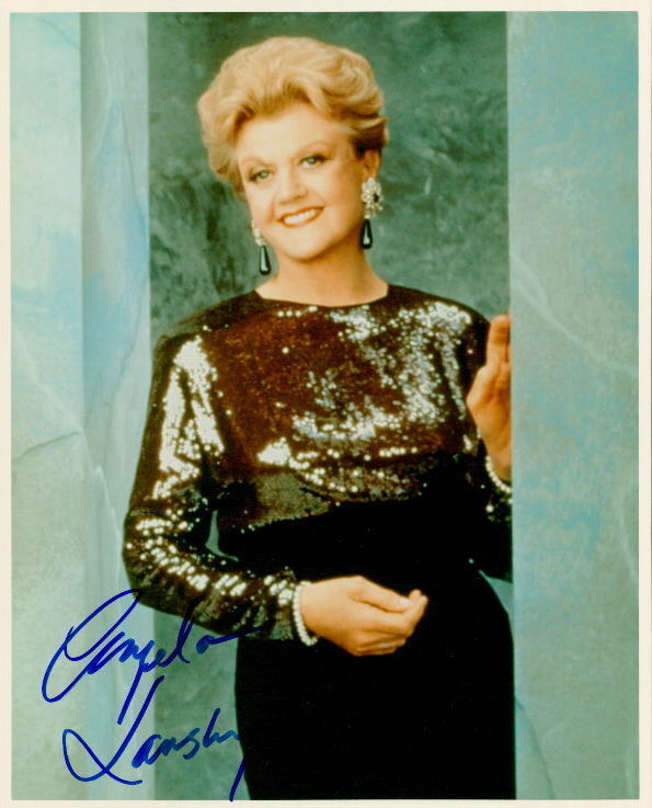 Angela Lansbury (Murder She Wrote) signed 8x10 Photo Poster painting In-person