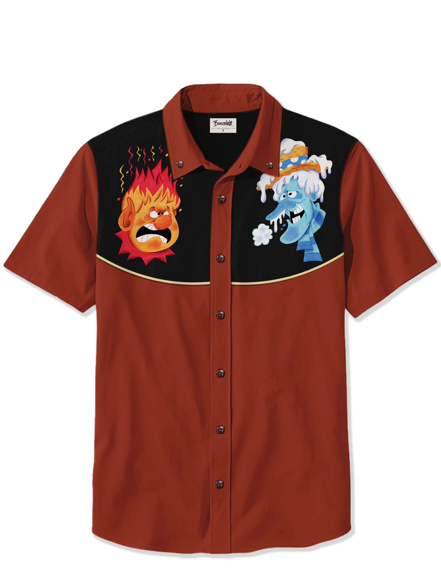 Christmas Funny Cartoon Characters - 100% Cotton Shirt